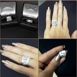 Elegant Silver Women's Ring
